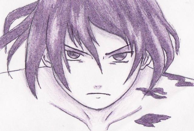 Sasuke in Violet